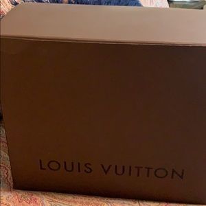 Large vintage Louis Vuitton box